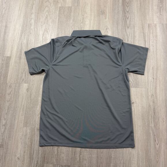 NWT Nike Dri-FIT Micro Pique 2.0 Polo Shirt Large Golf Golfing Gray DC1963-065 - Picture 6 of 8